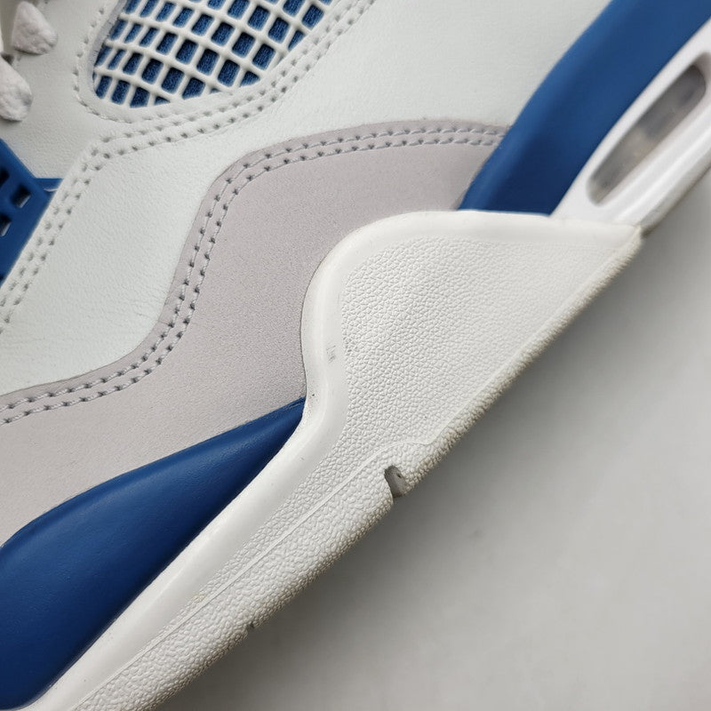 【中古品】【メンズ】 NIKE ナイキ AIR JORDAN 4 RETRO FV5029-141 エアジョーダン 4 レトロ スニーカー 靴 160-260923-as-18-izu サイズ：28cm カラー：OFF WHITE/MILITARY BLUE 万代Net店