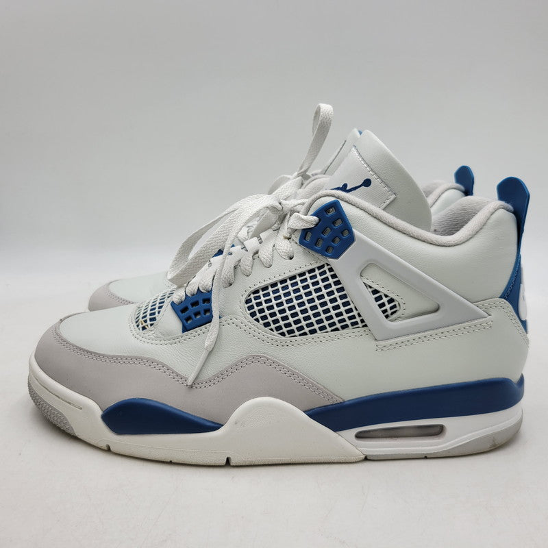 【中古品】【メンズ】 NIKE ナイキ AIR JORDAN 4 RETRO FV5029-141 エアジョーダン 4 レトロ スニーカー 靴 160-260923-as-18-izu サイズ：28cm カラー：OFF WHITE/MILITARY BLUE 万代Net店