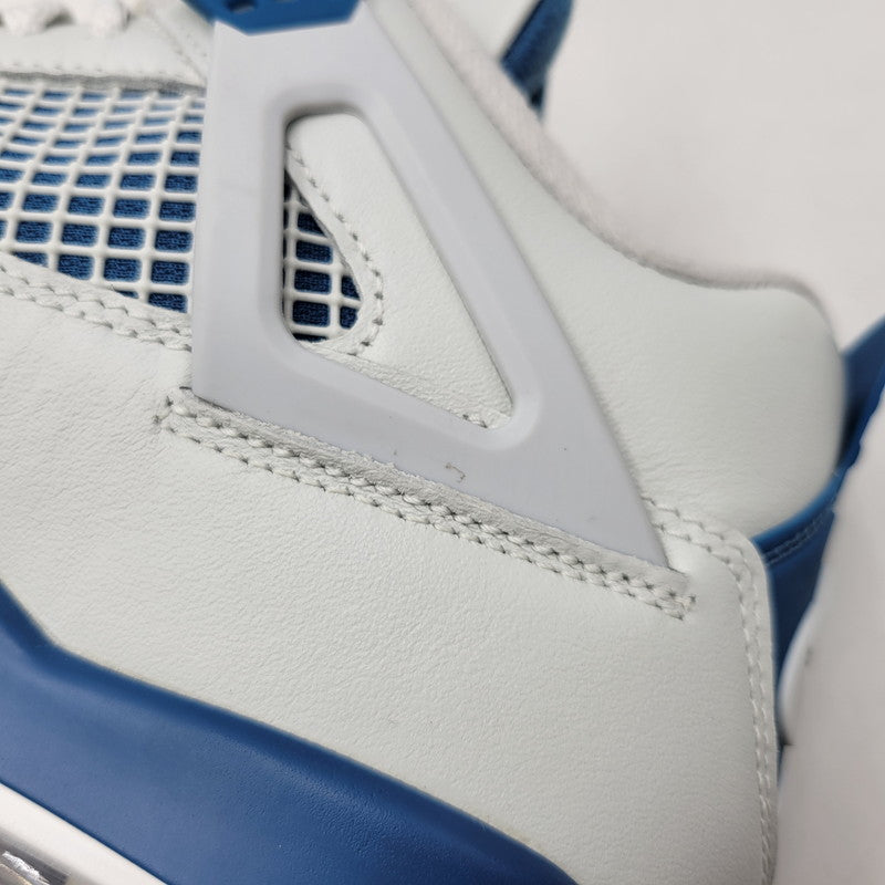 【中古品】【メンズ】 NIKE ナイキ AIR JORDAN 4 RETRO FV5029-141 エアジョーダン 4 レトロ スニーカー 靴 160-260923-as-18-izu サイズ：28cm カラー：OFF WHITE/MILITARY BLUE 万代Net店