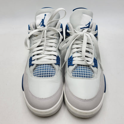 【中古品】【メンズ】 NIKE ナイキ AIR JORDAN 4 RETRO FV5029-141 エアジョーダン 4 レトロ スニーカー 靴 160-260923-as-18-izu サイズ：28cm カラー：OFF WHITE/MILITARY BLUE 万代Net店