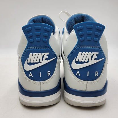 【中古品】【メンズ】 NIKE ナイキ AIR JORDAN 4 RETRO FV5029-141 エアジョーダン 4 レトロ スニーカー 靴 160-260923-as-18-izu サイズ：28cm カラー：OFF WHITE/MILITARY BLUE 万代Net店