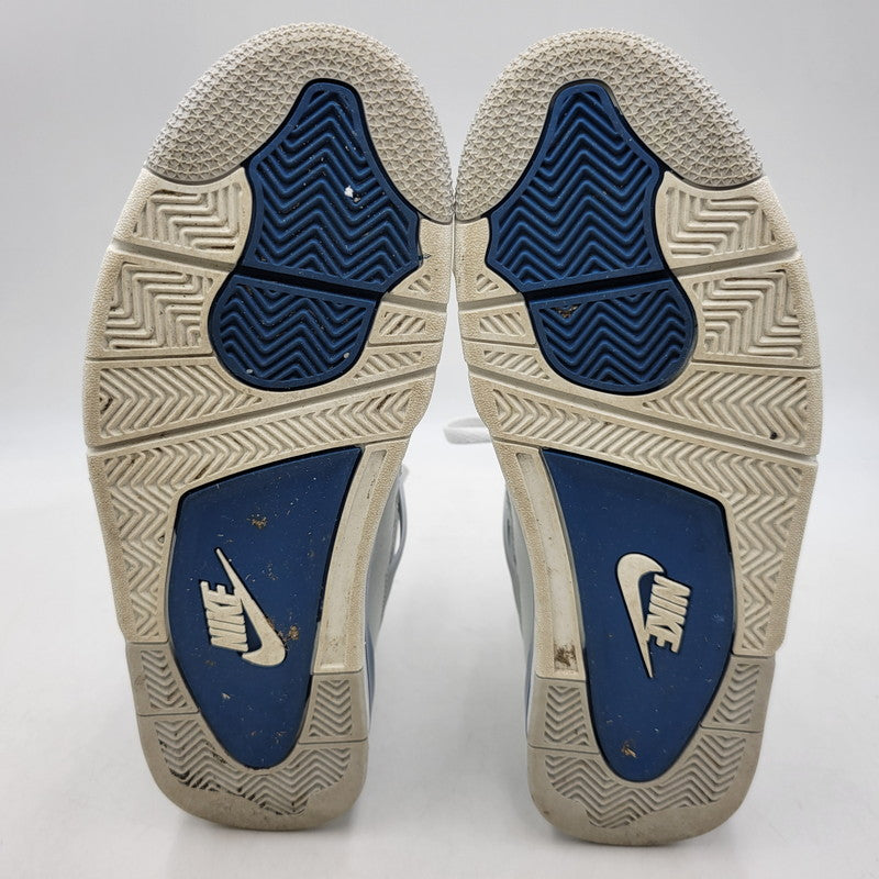 【中古品】【メンズ】 NIKE ナイキ AIR JORDAN 4 RETRO FV5029-141 エアジョーダン 4 レトロ スニーカー 靴 160-260923-as-18-izu サイズ：28cm カラー：OFF WHITE/MILITARY BLUE 万代Net店