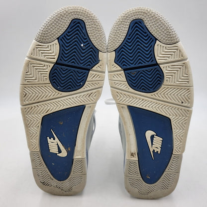 【中古品】【メンズ】 NIKE ナイキ AIR JORDAN 4 RETRO FV5029-141 エアジョーダン 4 レトロ スニーカー 靴 160-260923-as-18-izu サイズ：28cm カラー：OFF WHITE/MILITARY BLUE 万代Net店