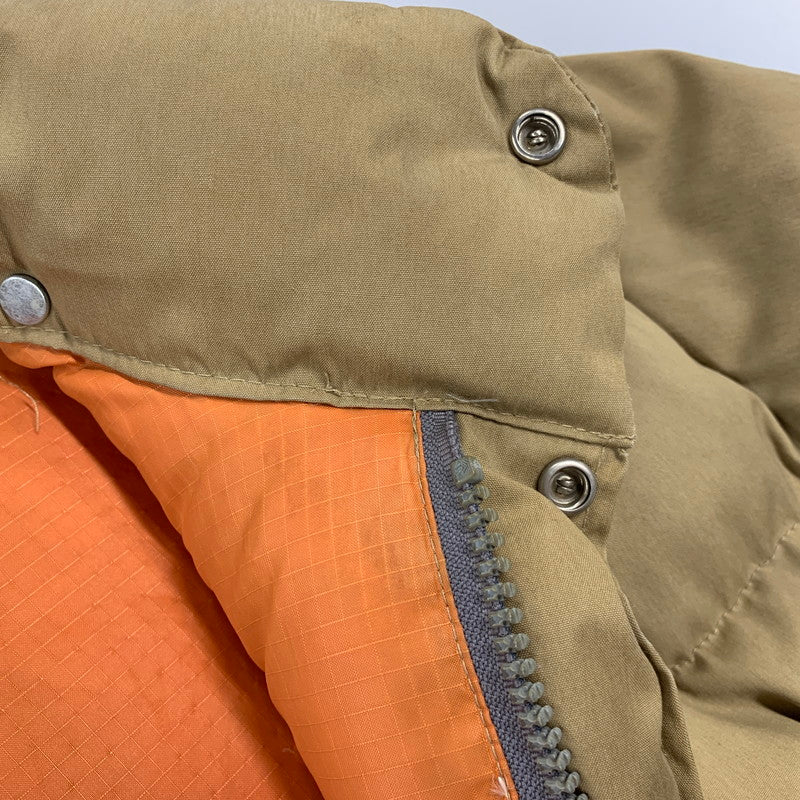 【現状渡し品】【メンズ】 THE NORTH FACE ザ・ノースフェイス 茶タグ USA製 80’S DOWN JACKET ダウン ジャケット アウター 144-260923-cs-06-izu サイズ：M カラー：ベージュ 万代Net店