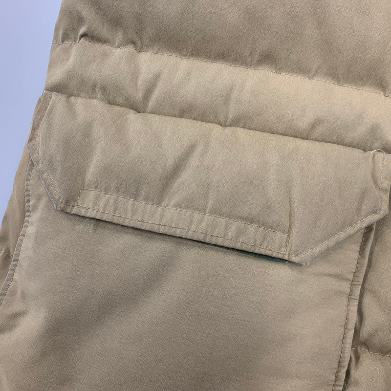 【現状渡し品】【メンズ】 THE NORTH FACE ザ・ノースフェイス 茶タグ USA製 80’S DOWN JACKET ダウン ジャケット アウター 144-260923-cs-06-izu サイズ：M カラー：ベージュ 万代Net店