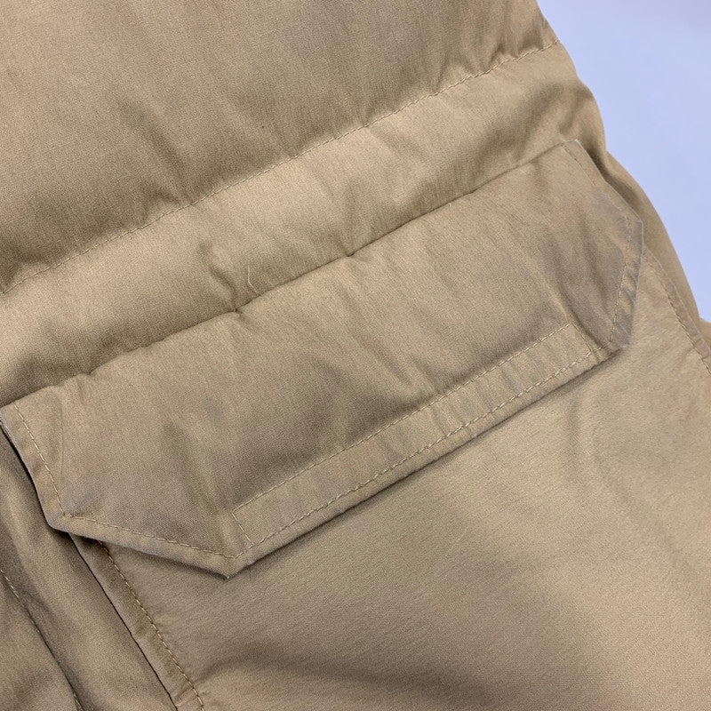 【現状渡し品】【メンズ】 THE NORTH FACE ザ・ノースフェイス 茶タグ USA製 80’S DOWN JACKET ダウン ジャケット アウター 144-260923-cs-06-izu サイズ：M カラー：ベージュ 万代Net店
