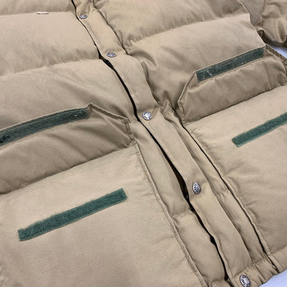 【現状渡し品】【メンズ】 THE NORTH FACE ザ・ノースフェイス 茶タグ USA製 80’S DOWN JACKET ダウン ジャケット アウター 144-260923-cs-06-izu サイズ：M カラー：ベージュ 万代Net店