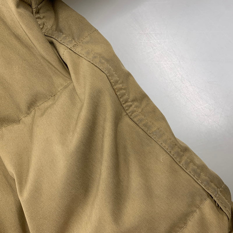 【現状渡し品】【メンズ】 THE NORTH FACE ザ・ノースフェイス 茶タグ USA製 80’S DOWN JACKET ダウン ジャケット アウター 144-260923-cs-06-izu サイズ：M カラー：ベージュ 万代Net店