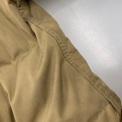 【現状渡し品】【メンズ】 THE NORTH FACE ザ・ノースフェイス 茶タグ USA製 80’S DOWN JACKET ダウン ジャケット アウター 144-260923-cs-06-izu サイズ：M カラー：ベージュ 万代Net店