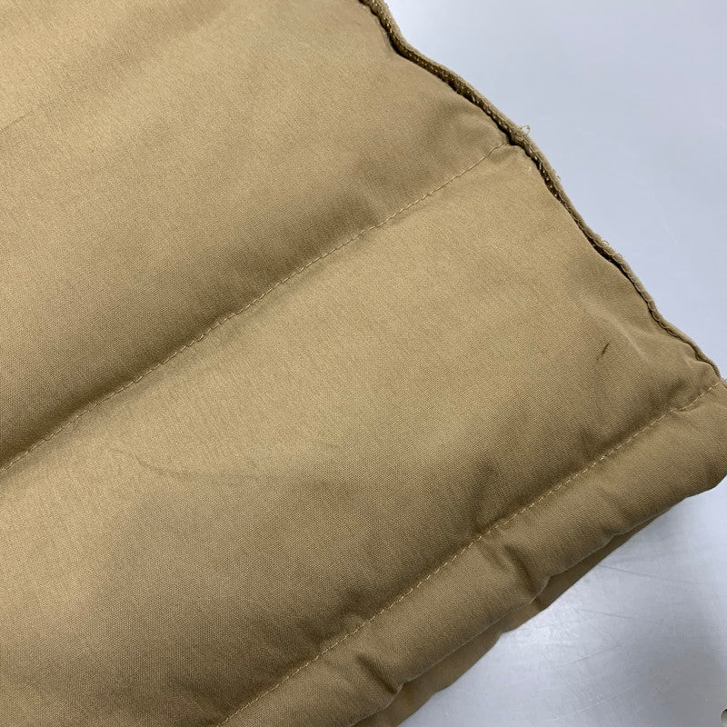 【現状渡し品】【メンズ】 THE NORTH FACE ザ・ノースフェイス 茶タグ USA製 80’S DOWN JACKET ダウン ジャケット アウター 144-260923-cs-06-izu サイズ：M カラー：ベージュ 万代Net店