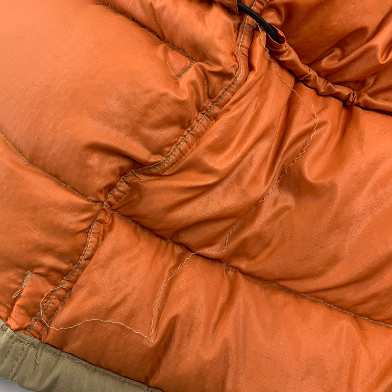 【現状渡し品】【メンズ】 THE NORTH FACE ザ・ノースフェイス 茶タグ USA製 80’S DOWN JACKET ダウン ジャケット アウター 144-260923-cs-06-izu サイズ：M カラー：ベージュ 万代Net店