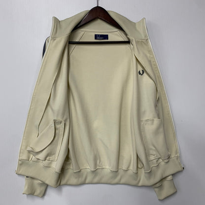 【中古品】【メンズ】 FRED PERRY フレッドペリー J6600 VINTAGE TRACK JACKET ヴィンテージ トラック ジャケット アウター 141-260924-kh-10-izu サイズ：S カラー：アイボリー 万代Net店