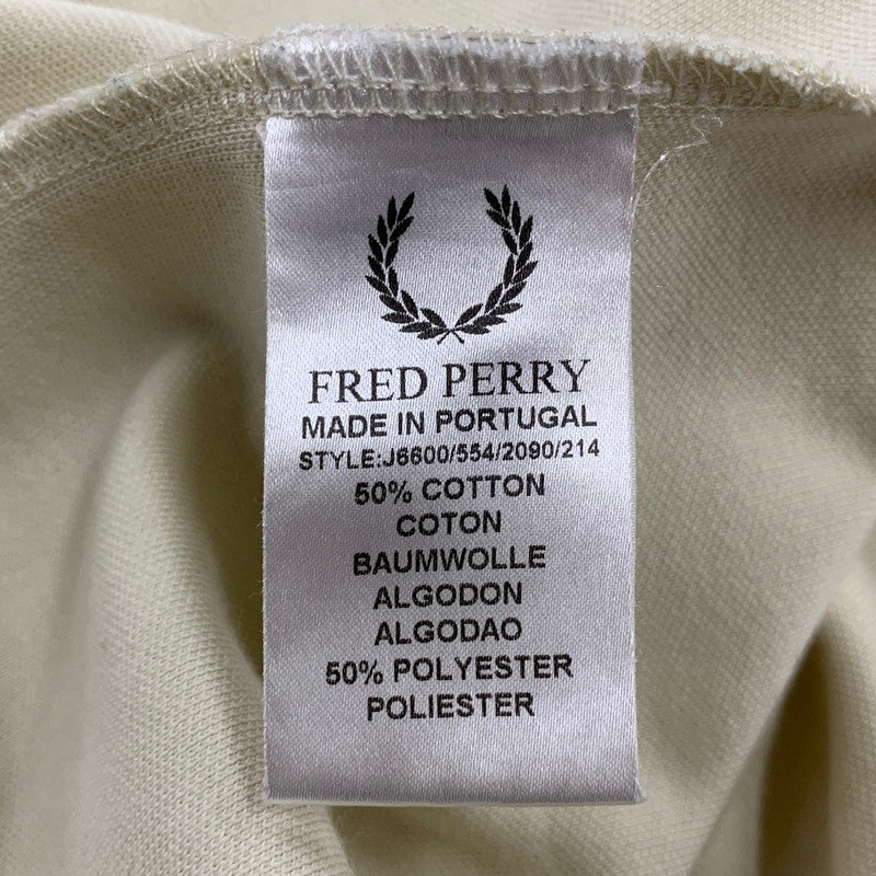 【中古品】【メンズ】 FRED PERRY フレッドペリー J6600 VINTAGE TRACK JACKET ヴィンテージ トラック ジャケット アウター 141-260924-kh-10-izu サイズ：S カラー：アイボリー 万代Net店