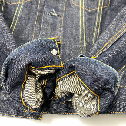 【中古美品】【メンズ】 LEVI'S VINTAGE CLOTHING リーバイスビンテージクロージング 刻印555 2000年製 1967年モデル復刻 00S 4TH DENIM JACKET デニム ジャケット アウター 146-261003-ya-06-izu サイズ：36 カラー：インディゴ 万代Net店