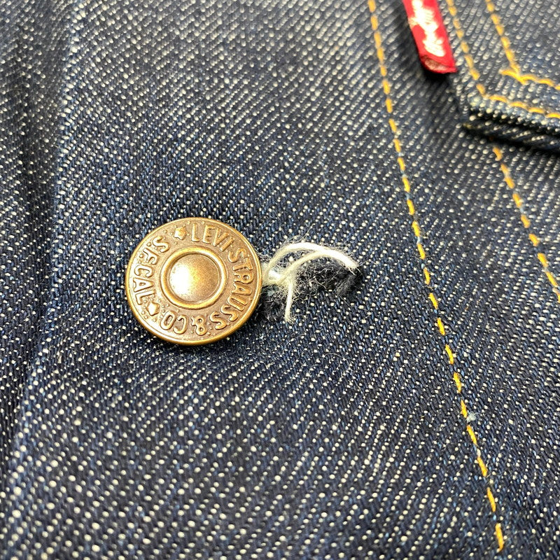 【中古美品】【メンズ】 LEVI'S VINTAGE CLOTHING リーバイスビンテージクロージング 刻印555 2000年製 1967年モデル復刻 00S 4TH DENIM JACKET デニム ジャケット アウター 146-261003-ya-06-izu サイズ：36 カラー：インディゴ 万代Net店