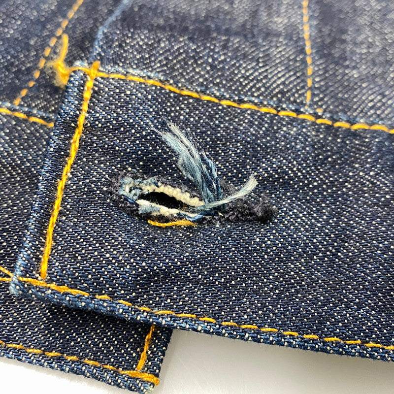 【中古美品】【メンズ】 LEVI'S VINTAGE CLOTHING リーバイスビンテージクロージング 刻印555 2000年製 1967年モデル復刻 00S 4TH DENIM JACKET デニム ジャケット アウター 146-261003-ya-06-izu サイズ：36 カラー：インディゴ 万代Net店