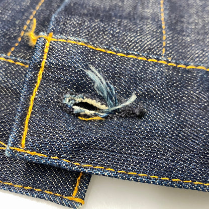 【中古美品】【メンズ】 LEVI'S VINTAGE CLOTHING リーバイスビンテージクロージング 刻印555 2000年製 1967年モデル復刻 00S 4TH DENIM JACKET デニム ジャケット アウター 146-261003-ya-06-izu サイズ：36 カラー：インディゴ 万代Net店