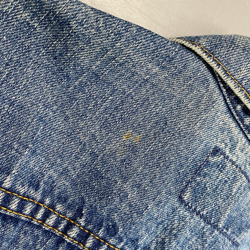 【中古品】【メンズ】 LEVI'S リーバイス 刻印350 極東工場 不均等V BIG-E 60-70S 70505 4TH DENIM JACKETデニム ジャケット アウター 146-261003-ya-10-izu サイズ：下記参照 カラー：ライトインディゴ 万代Net店