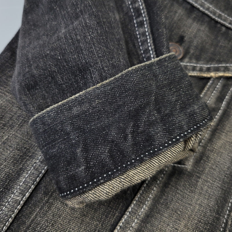 【中古品】【メンズ】 LEVI'S リーバイス 70599-09 BLACK DENIM JACKET ブラック デニムジャケット アウター 146-261015-ay-08-izu サイズ：M カラー：ブラック 万代Net店