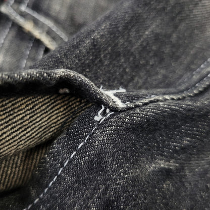 【中古品】【メンズ】 LEVI'S リーバイス 70599-09 BLACK DENIM JACKET ブラック デニムジャケット アウター 146-261015-ay-08-izu サイズ：M カラー：ブラック 万代Net店