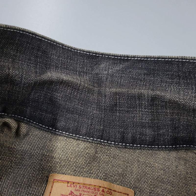 【中古品】【メンズ】 LEVI'S リーバイス 70599-09 BLACK DENIM JACKET ブラック デニムジャケット アウター 146-261015-ay-08-izu サイズ：M カラー：ブラック 万代Net店