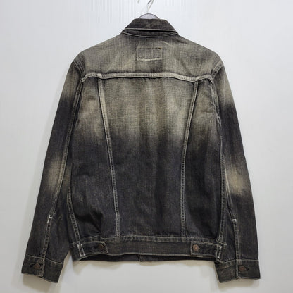 【中古品】【メンズ】 LEVI'S リーバイス 70599-09 BLACK DENIM JACKET ブラック デニムジャケット アウター 146-261015-ay-08-izu サイズ：M カラー：ブラック 万代Net店