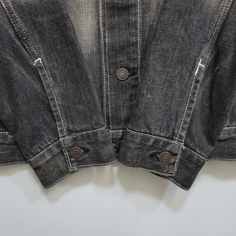 【中古品】【メンズ】 LEVI'S リーバイス 70599-09 BLACK DENIM JACKET ブラック デニムジャケット アウター 146-261015-ay-08-izu サイズ：M カラー：ブラック 万代Net店