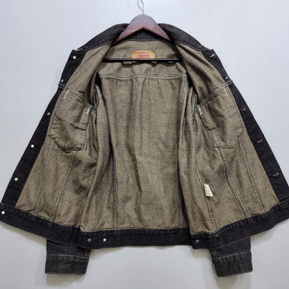 【中古品】【メンズ】 LEVI'S リーバイス 70599-09 BLACK DENIM JACKET ブラック デニムジャケット アウター 146-261015-ay-08-izu サイズ：M カラー：ブラック 万代Net店