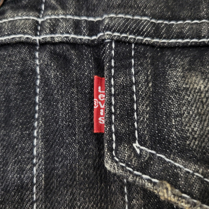 【中古品】【メンズ】 LEVI'S リーバイス 70599-09 BLACK DENIM JACKET ブラック デニムジャケット アウター 146-261015-ay-08-izu サイズ：M カラー：ブラック 万代Net店