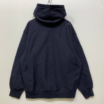 【中古品】【メンズ】 Supreme シュプリーム CROSS BOX LOGO HOODED SWEATSHIRT クロス ボックス ロゴ フーデッド スウェットシャツ パーカー トップス 149-260925-ay-13-izu サイズ：XL カラー：ネイビー 万代Net店