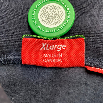 【中古品】【メンズ】 Supreme シュプリーム CROSS BOX LOGO HOODED SWEATSHIRT クロス ボックス ロゴ フーデッド スウェットシャツ パーカー トップス 149-260925-ay-13-izu サイズ：XL カラー：ネイビー 万代Net店