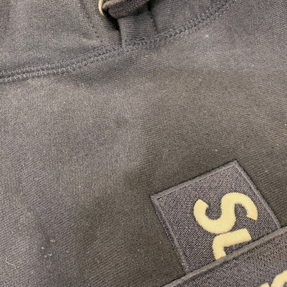 【中古品】【メンズ】 Supreme シュプリーム CROSS BOX LOGO HOODED SWEATSHIRT クロス ボックス ロゴ フーデッド スウェットシャツ パーカー トップス 149-260925-ay-13-izu サイズ：XL カラー：ネイビー 万代Net店