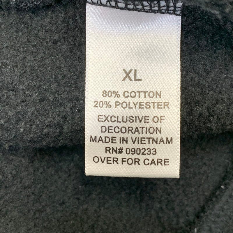 【中古品】【メンズ】 FEAR OF GOD ESSENTIALS フィア オブ ゴッド エッセンシャルズ HALF ZIP LOGO SWEATSHIRT ハーフジップ ロゴ スウェット トップス 142-260925-ay-08-izu サイズ：XL カラー：ブラック 万代Net店