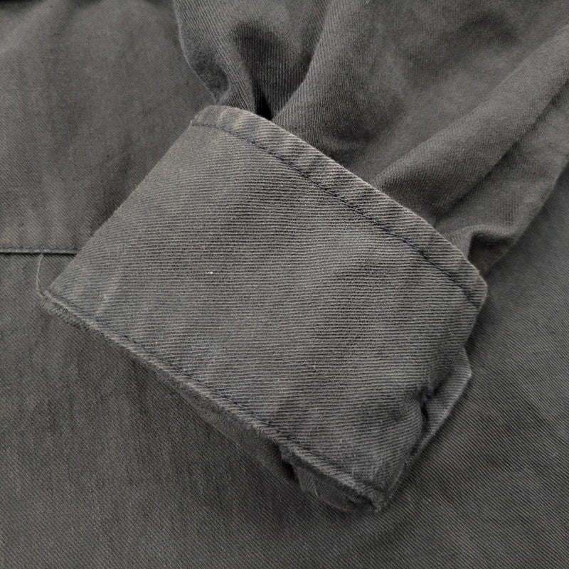 【中古品】【メンズ】 WTAPS ダブルタップス BUDS LS COTTON. SERGE 212BRDT-SHM02 ロングスリーブ 長袖 シャツ 142-261010-as-23-izu サイズ：03 カラー：チャコール系 万代Net店