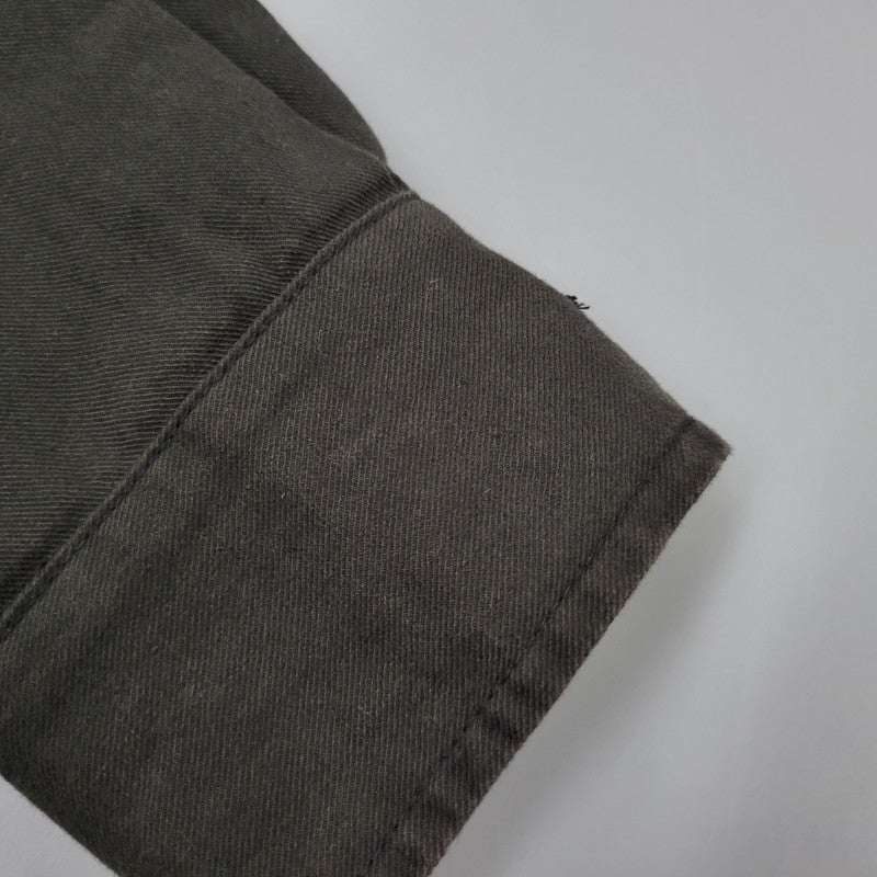 【中古品】【メンズ】 WTAPS ダブルタップス BUDS LS COTTON. SERGE 212BRDT-SHM02 ロングスリーブ 長袖 シャツ 142-261010-as-23-izu サイズ：03 カラー：チャコール系 万代Net店
