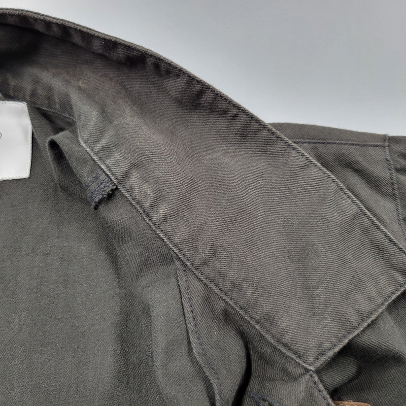 【中古品】【メンズ】 WTAPS ダブルタップス BUDS LS COTTON. SERGE 212BRDT-SHM02 ロングスリーブ 長袖 シャツ 142-261010-as-23-izu サイズ：03 カラー：チャコール系 万代Net店
