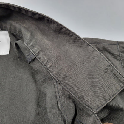 【中古品】【メンズ】 WTAPS ダブルタップス BUDS LS COTTON. SERGE 212BRDT-SHM02 ロングスリーブ 長袖 シャツ 142-261010-as-23-izu サイズ：03 カラー：チャコール系 万代Net店