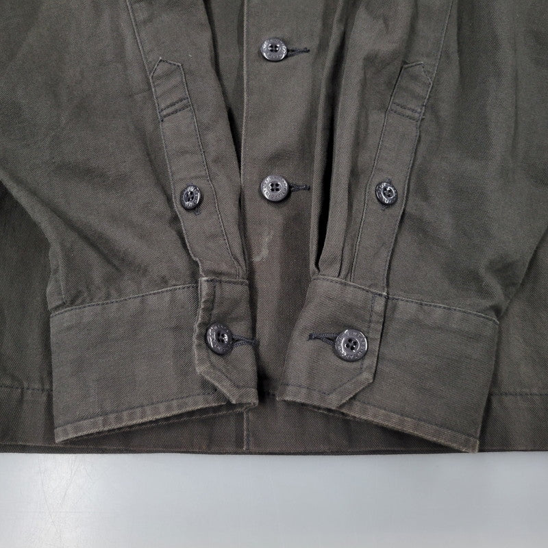 【中古品】【メンズ】 WTAPS ダブルタップス BUDS LS COTTON. SERGE 212BRDT-SHM02 ロングスリーブ 長袖 シャツ 142-261010-as-23-izu サイズ：03 カラー：チャコール系 万代Net店