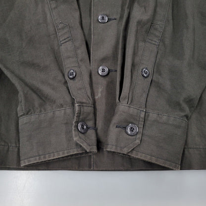 【中古品】【メンズ】 WTAPS ダブルタップス BUDS LS COTTON. SERGE 212BRDT-SHM02 ロングスリーブ 長袖 シャツ 142-261010-as-23-izu サイズ：03 カラー：チャコール系 万代Net店