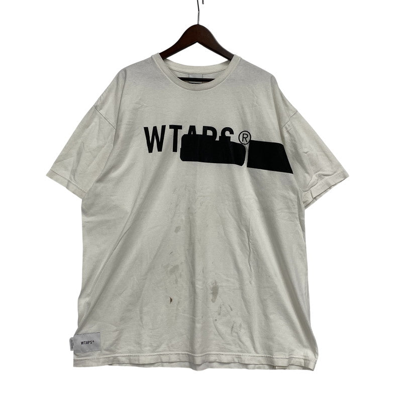 【現状渡し品】【メンズ】 WTAPS ダブルタップス SIDE EFFECT SS TEE サイド エフェクト ショートスリーブ Tシャツ トップス 142-260924-kh-11-izu サイズ：04 カラー：ホワイト 万代Net店