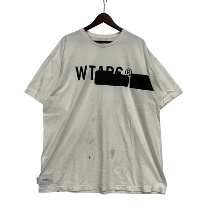 【現状渡し品】【メンズ】 WTAPS ダブルタップス SIDE EFFECT SS TEE サイド エフェクト ショートスリーブ Tシャツ トップス 142-260924-kh-11-izu サイズ：04 カラー：ホワイト 万代Net店