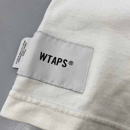 【現状渡し品】【メンズ】 WTAPS ダブルタップス SIDE EFFECT SS TEE サイド エフェクト ショートスリーブ Tシャツ トップス 142-260924-kh-11-izu サイズ：04 カラー：ホワイト 万代Net店