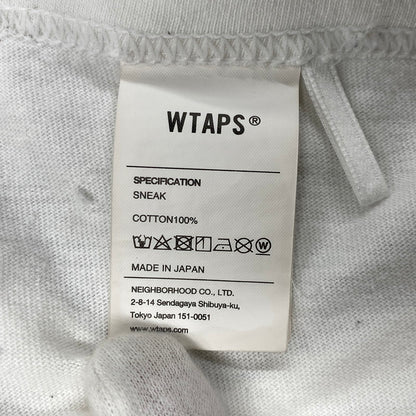 【現状渡し品】【メンズ】 WTAPS ダブルタップス SIDE EFFECT SS TEE サイド エフェクト ショートスリーブ Tシャツ トップス 142-260924-kh-11-izu サイズ：04 カラー：ホワイト 万代Net店