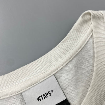 【現状渡し品】【メンズ】 WTAPS ダブルタップス SIDE EFFECT SS TEE サイド エフェクト ショートスリーブ Tシャツ トップス 142-260924-kh-11-izu サイズ：04 カラー：ホワイト 万代Net店
