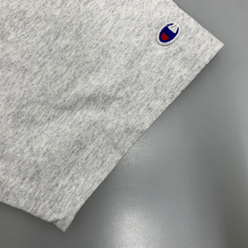 【中古品】【メンズ】 WTAPS ダブルタップス×CHAMPION チャンピオン 242HBCHD-CSM01S ACADEMY SS COTTON. TEE アカデミー ショートスリーブ コットン Ｔシャツ トップス 半袖 142-260923-cs-02-izu サイズ：XL カラー：グレー 万代Net店