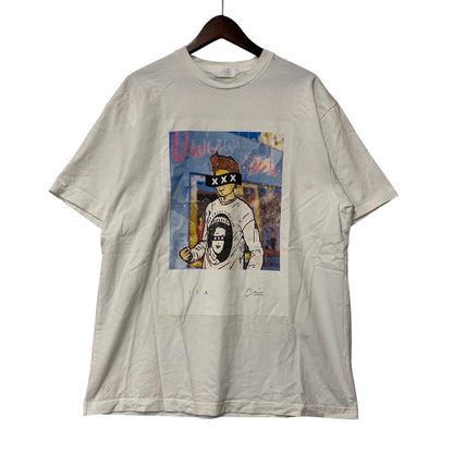 【中古品】【メンズ】 GOD SELECTION ゴッドセレクション × CHRIS NAMAIZAWA クリス ナマイザワ GRAPHIC SS TEE グラフィック ショートスリーブ Tシャツ トップス 142-261001-kh-05-izu カラー：ホワイト 万代Net店