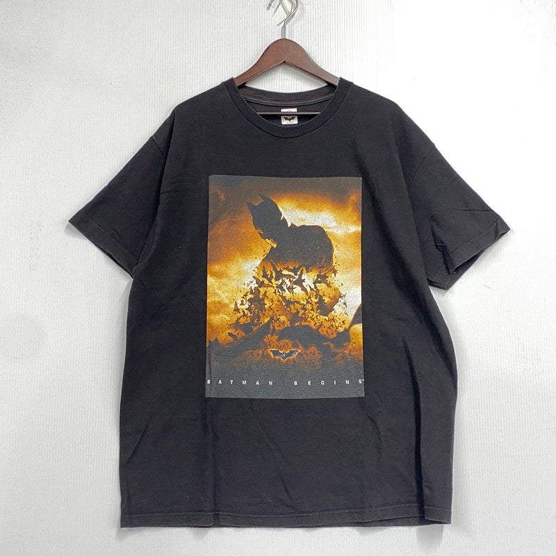 【中古品】【メンズ】 WACKO MARIA ワコマリア TDKT-WM-TEE01 THE DARK KNIGHT TRILOGY T-SHIRT ザ・ダークナイト・トリロジー Tシャツ (TYPE-1) トップス 半袖 142-261003-ya-12-izu サイズ：XL カラー：ブラック 万代Net店