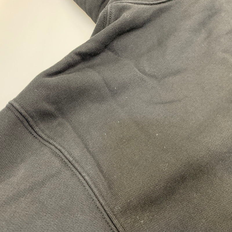 【中古品】【メンズ】 Supreme シュプリーム × LACOSTE ラコステ LOGO PANEL HOODED SWEATSHIRT ロゴ パネル フーデッド スウェットシャツ パーカー トップス 149-260925-ay-12-izu サイズ：L カラー：ブラック 万代Net店