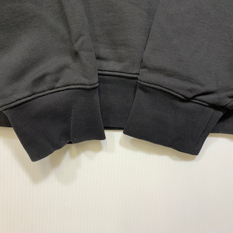 【中古品】【メンズ】 Supreme シュプリーム × LACOSTE ラコステ LOGO PANEL HOODED SWEATSHIRT ロゴ パネル フーデッド スウェットシャツ パーカー トップス 149-260925-ay-12-izu サイズ：L カラー：ブラック 万代Net店