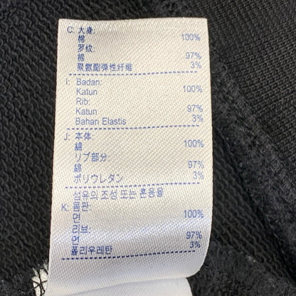 【中古品】【メンズ】 Supreme シュプリーム × LACOSTE ラコステ LOGO PANEL HOODED SWEATSHIRT ロゴ パネル フーデッド スウェットシャツ パーカー トップス 149-260925-ay-12-izu サイズ：L カラー：ブラック 万代Net店